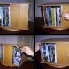 Porte DVDs rotatif et modulaire Kino